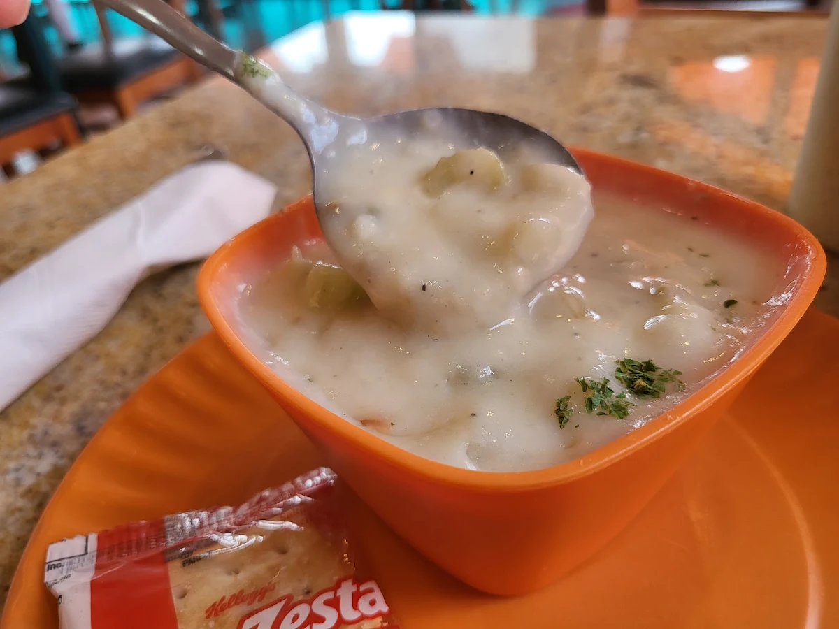 The Clam Chowder Soup Is on Point at Austin's Fish and Chips