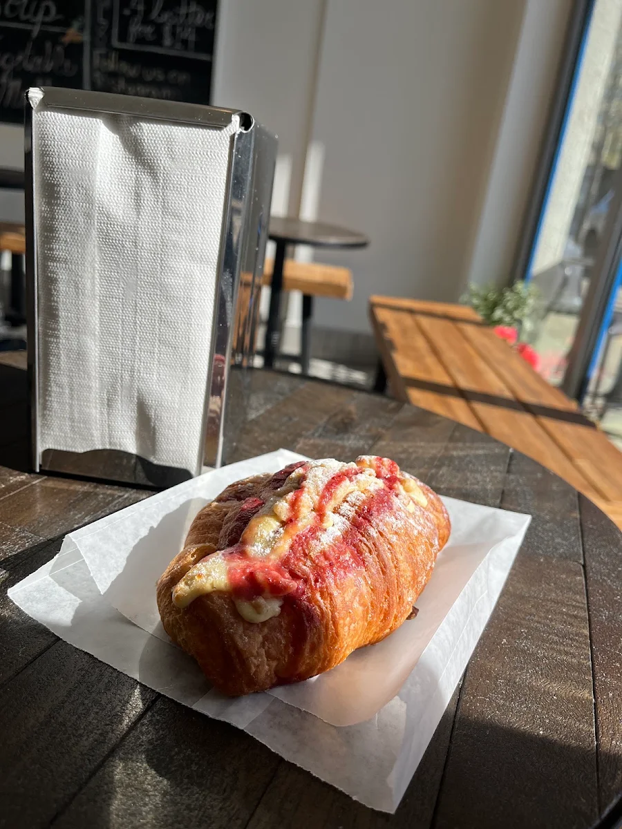 Strawberry Cheesecake Croissant