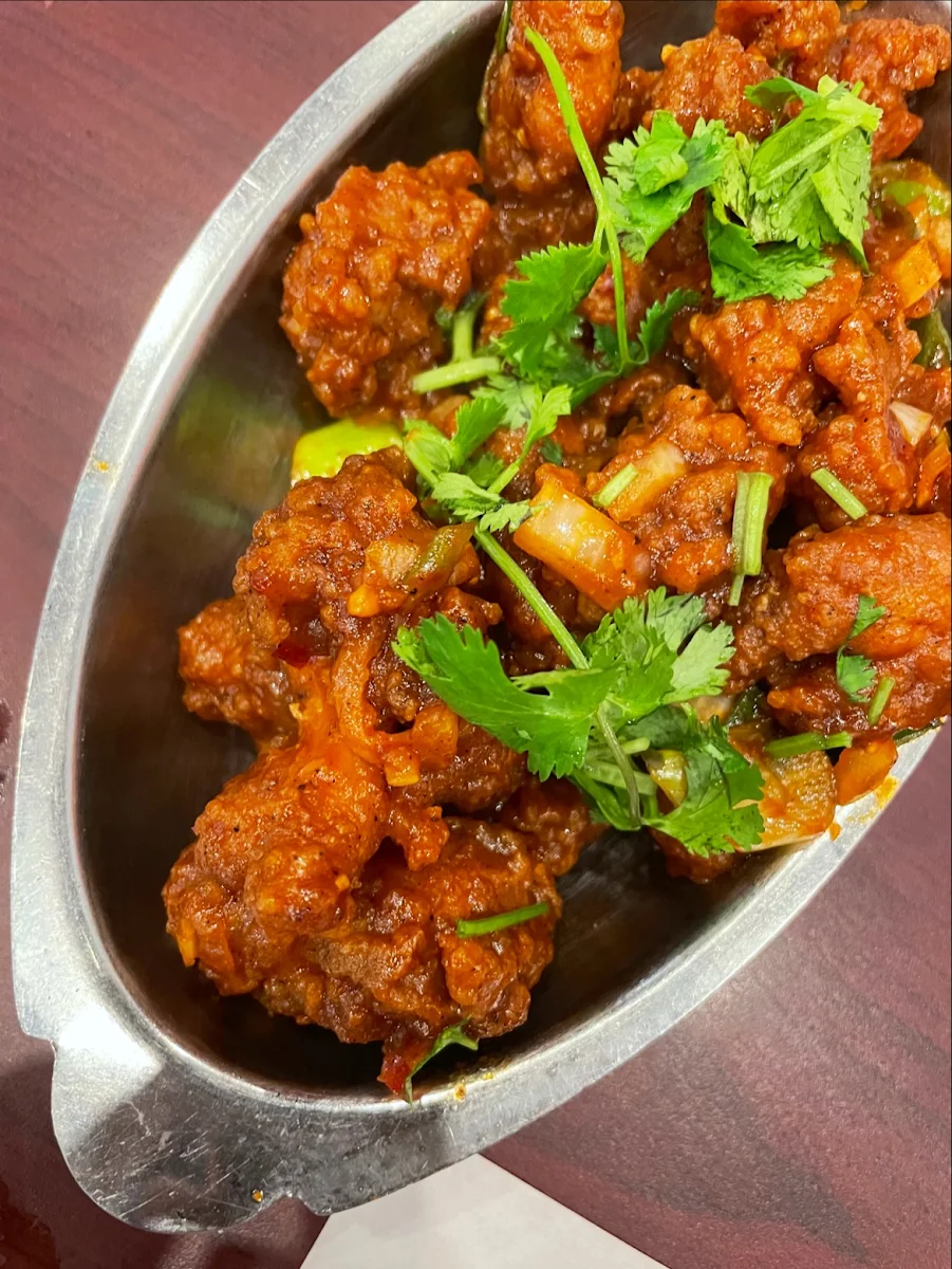Gobi Manchurian, Thanjai Restaurant
