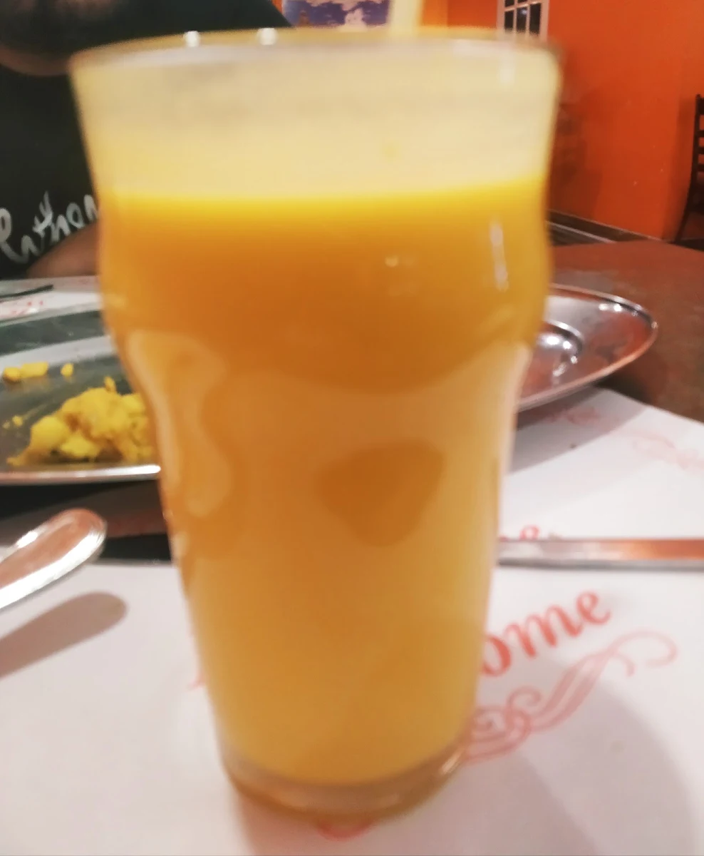 Mango Lassi, Thanjai Restaurant