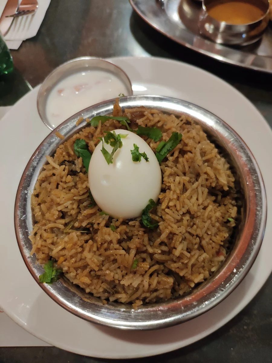 Mutton Biryani, Thanjai Restaurant