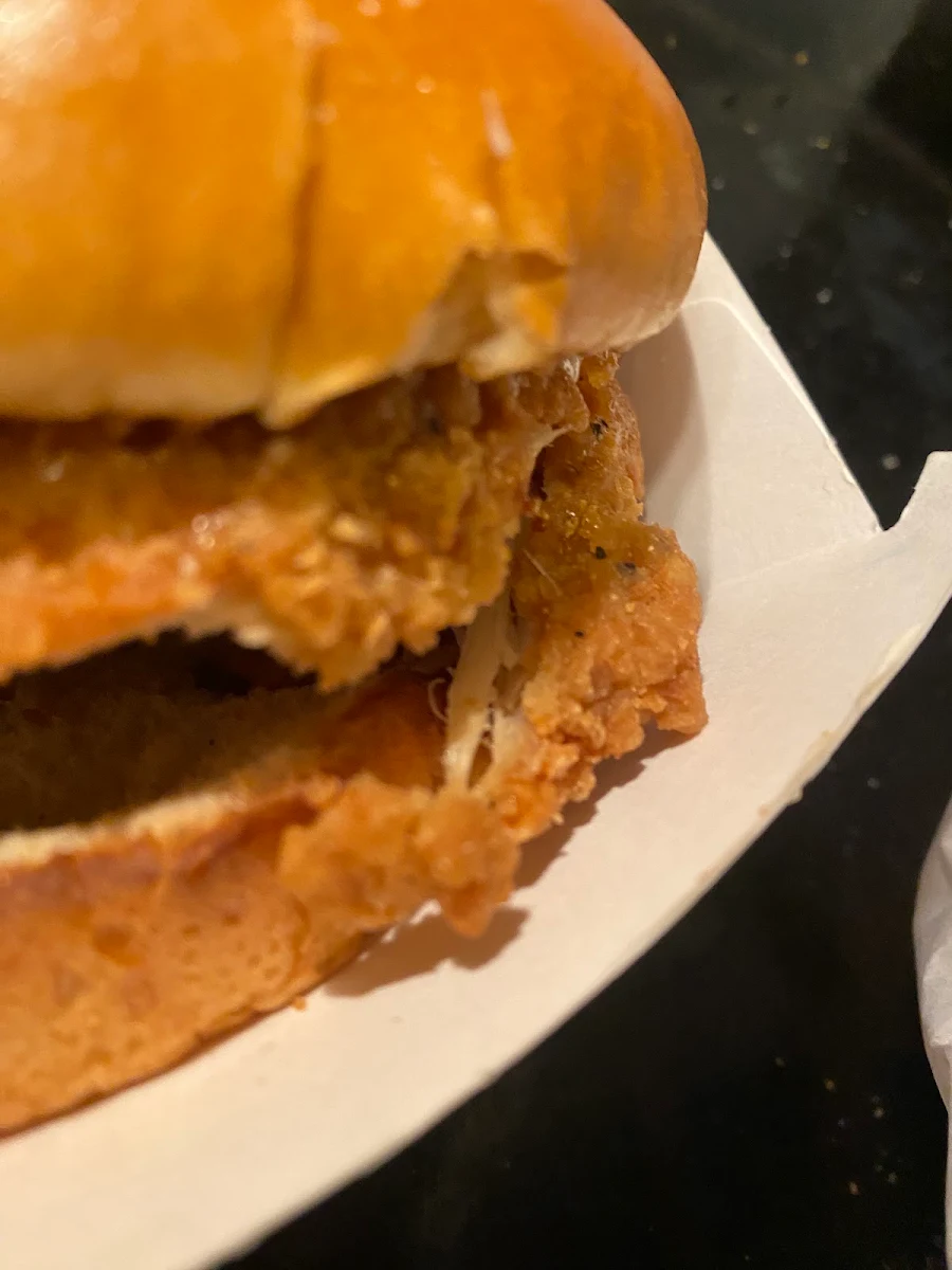 Spicy Chicken Burger Meal