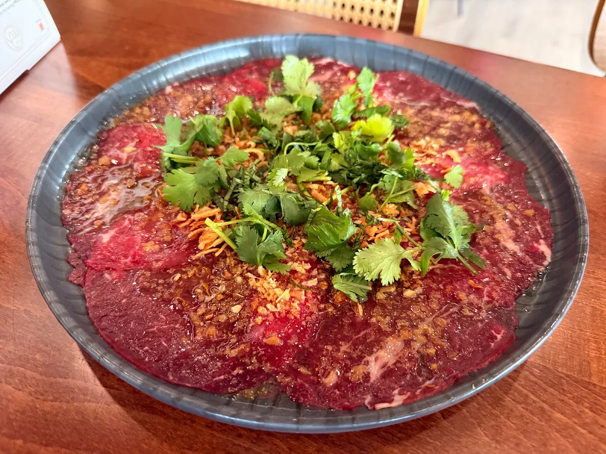 Vietnamese Beef Carpaccio