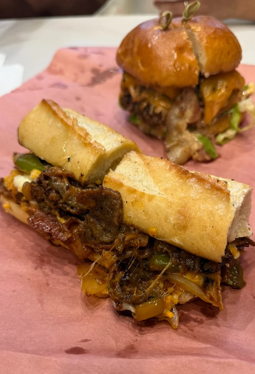 Bourbon BBQ Chicken Philly Stack