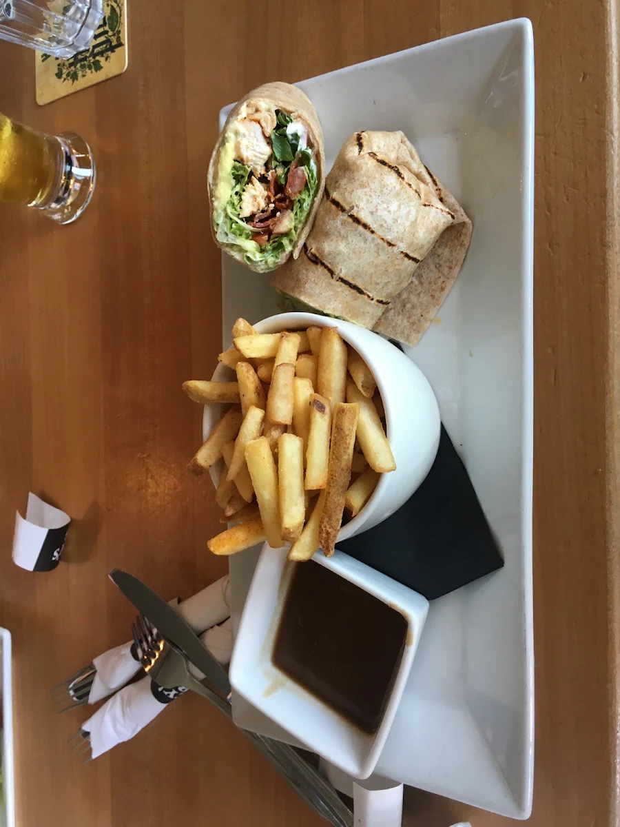 Cajun Chicken Wrap