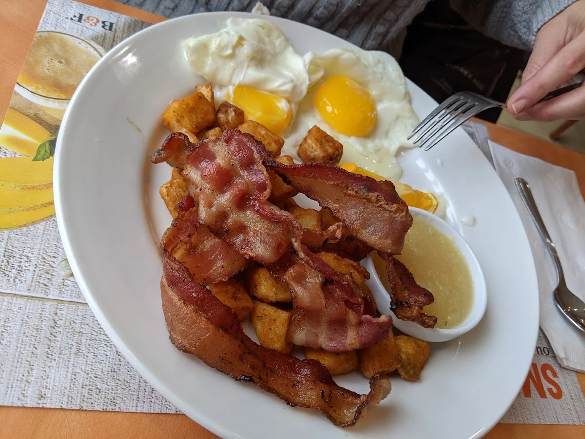 Oeufs Bacon Saucisses