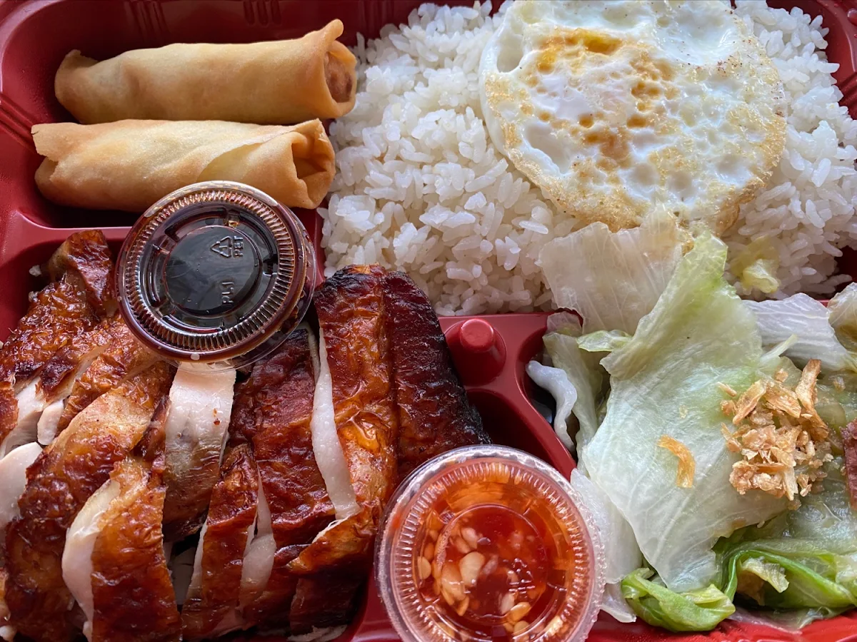 Hainanese Roasted Chicken Rice