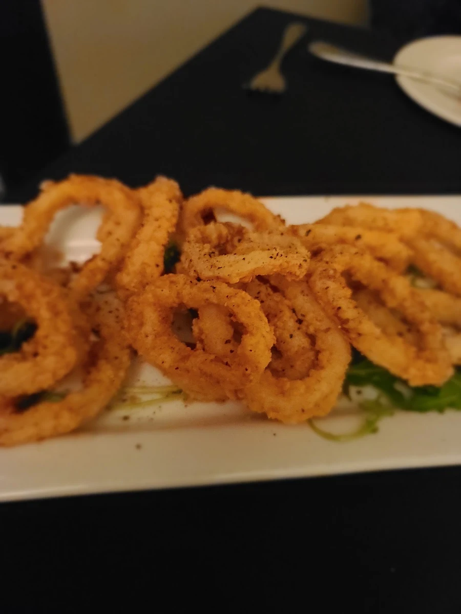 Grilled Calamari with Red Pepper Aioli