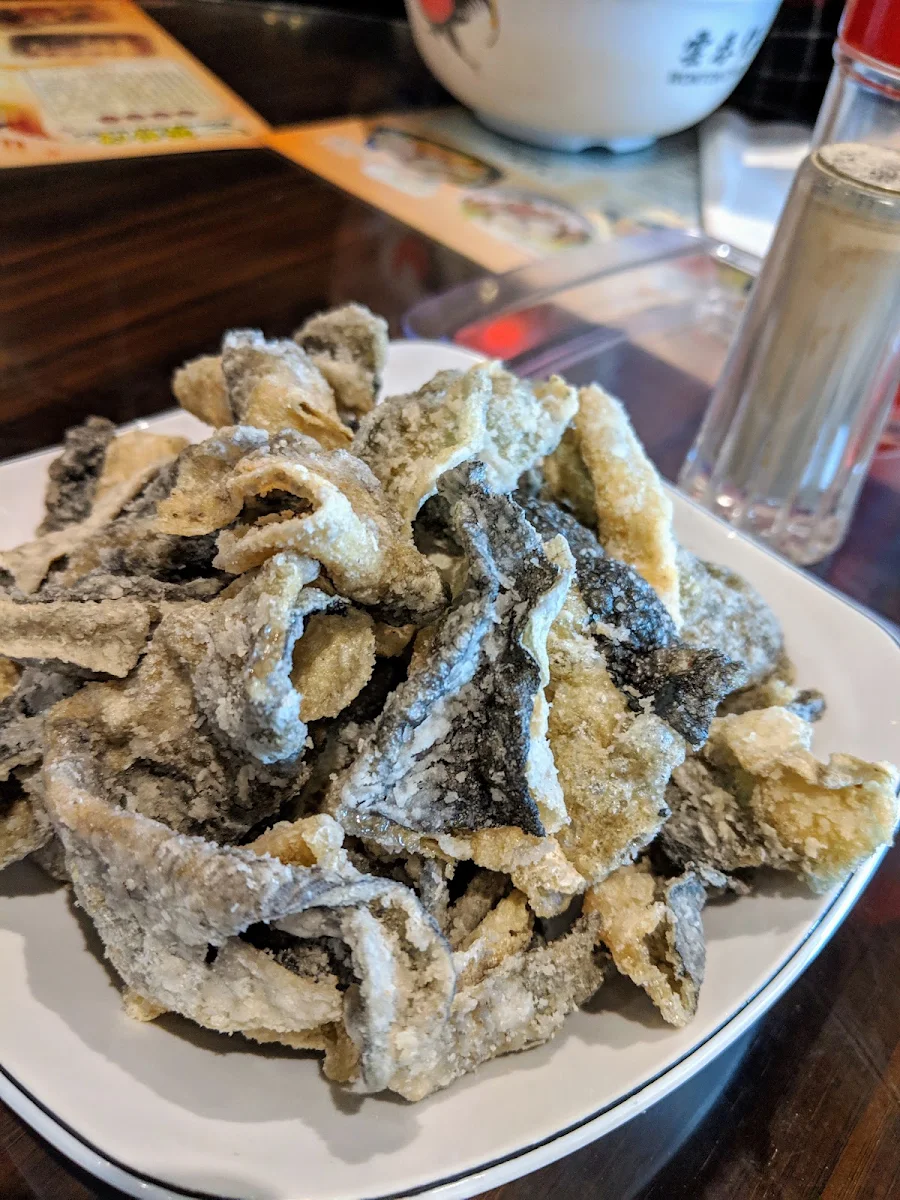 Deep Fried Fish Skin