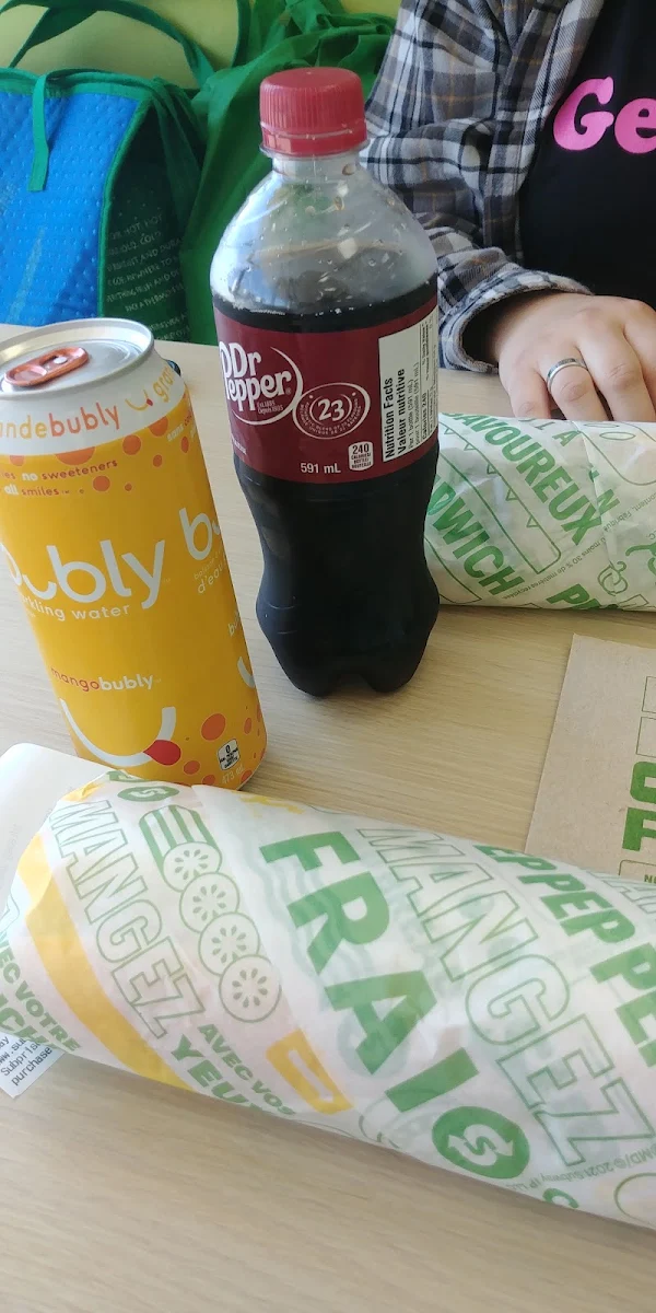 Veggie Sandwich and Chicken Bacon Ranch
