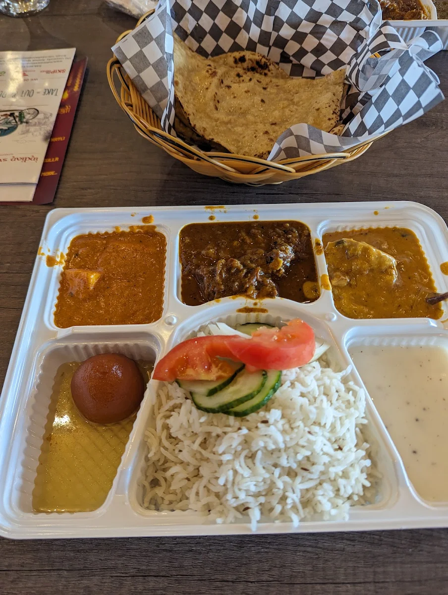 Bread - Rice Bowl - Thali