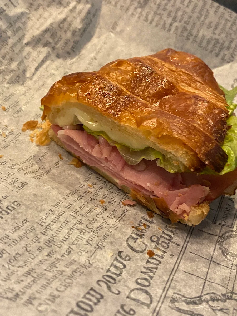 Ham and Cheese Croissant