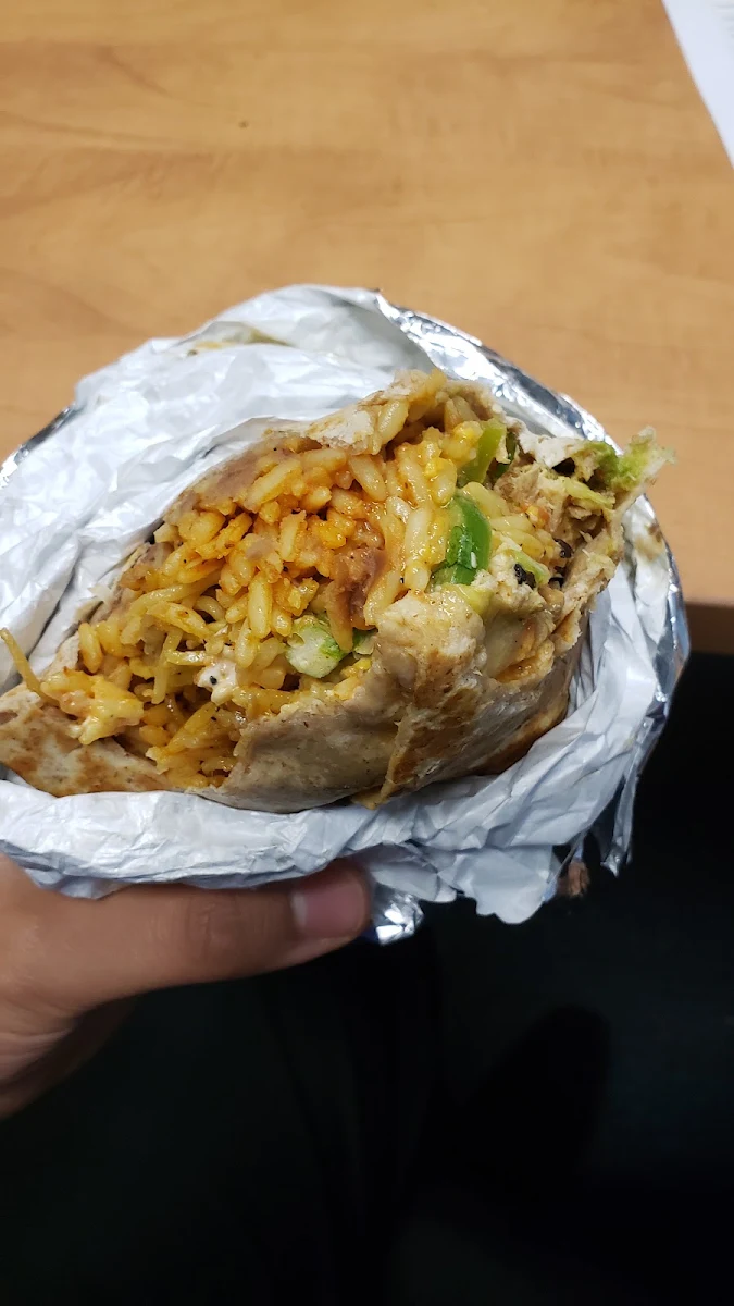 Jerk Chicken Burrito