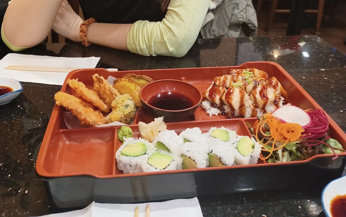 Sushi Box with Chicken Teriyaki