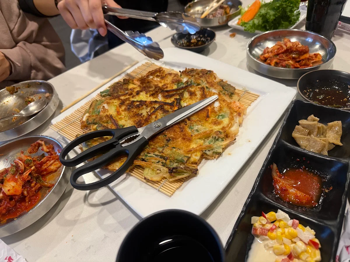 Seafood Pancake