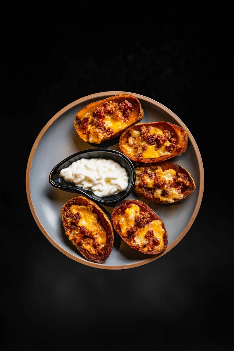 Potato Skin with Sour Cream