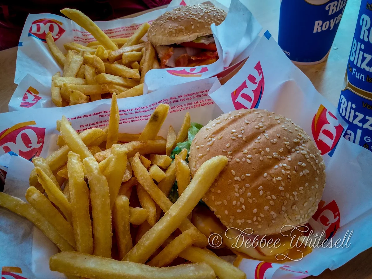 Burger and Fries