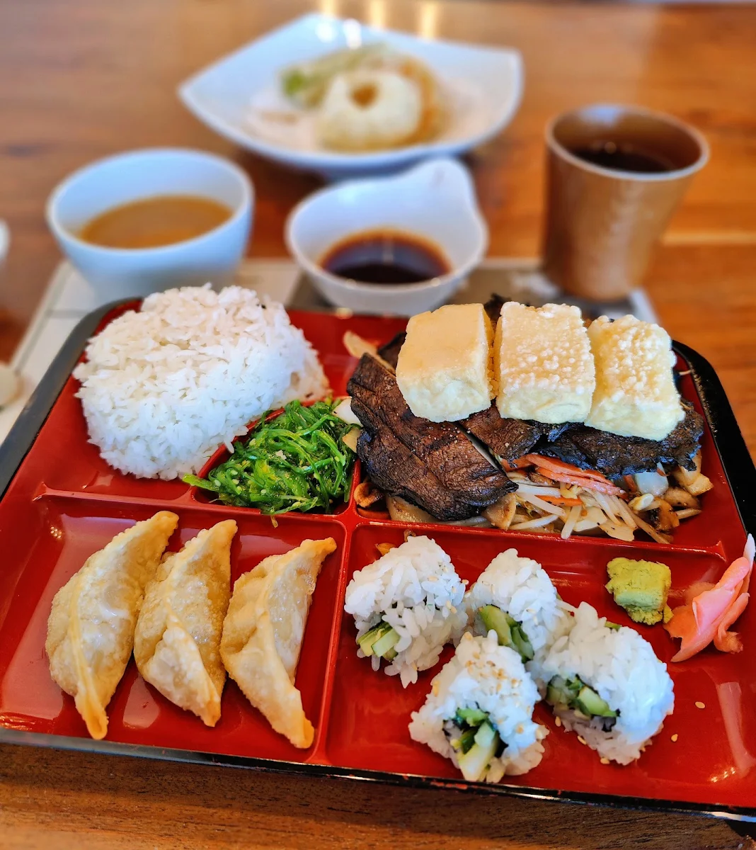 Mushroom and Tofu Teriyaki