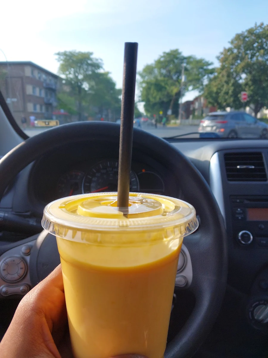 Mango Lassi Frappe A la Mangue