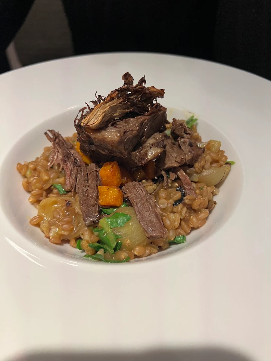 Butternut Squash Farro Risotto