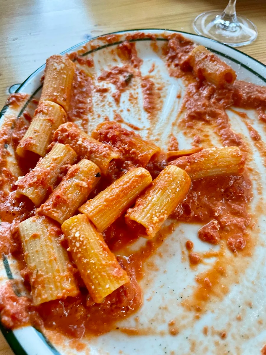 Rigatoni Vodka Sauce