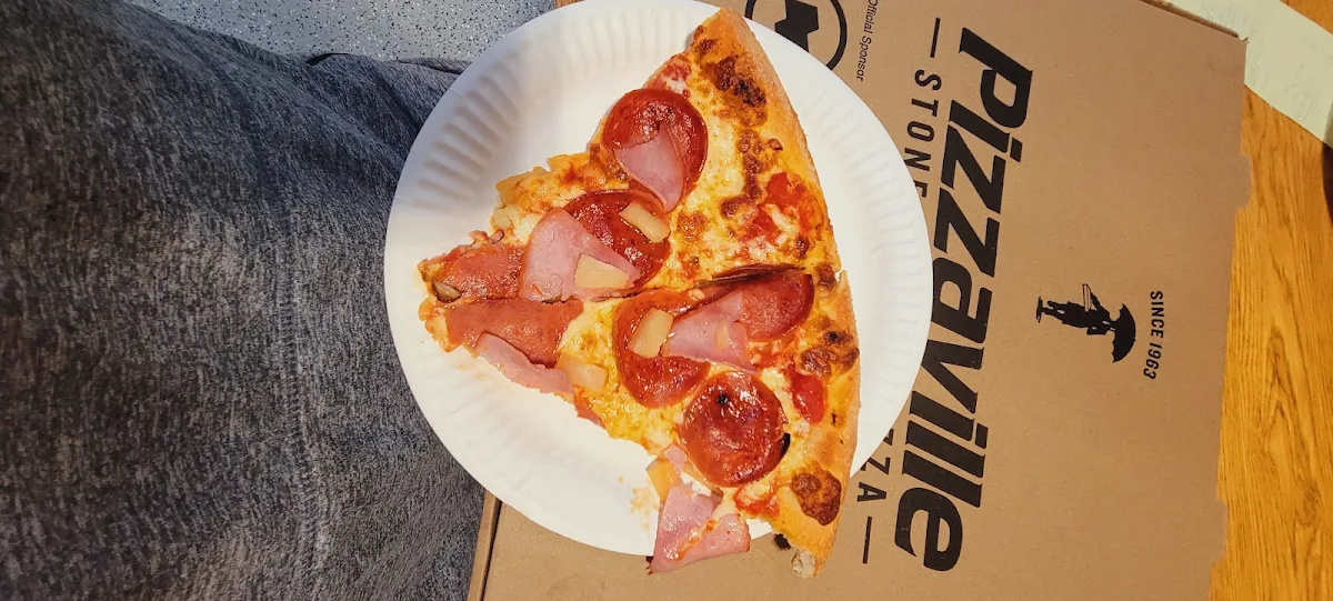 Hawaiian Pizza at Pizzaville