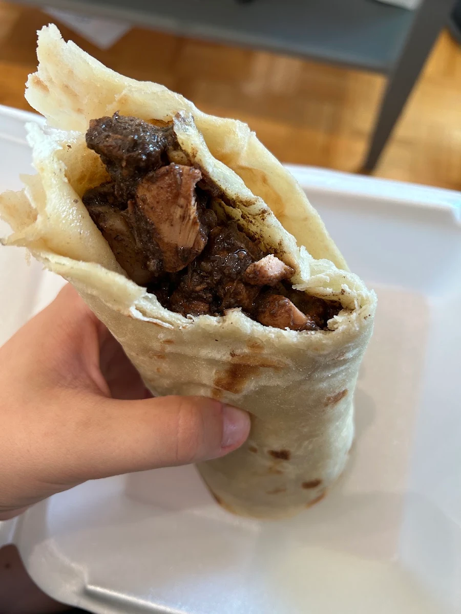 Jerk Chicken Roti