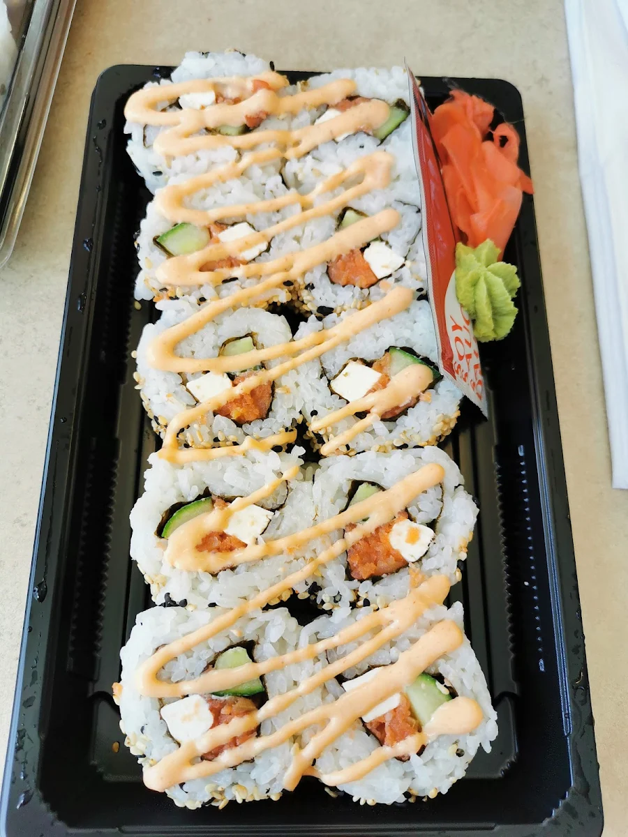 Smoked Salmon Sushi