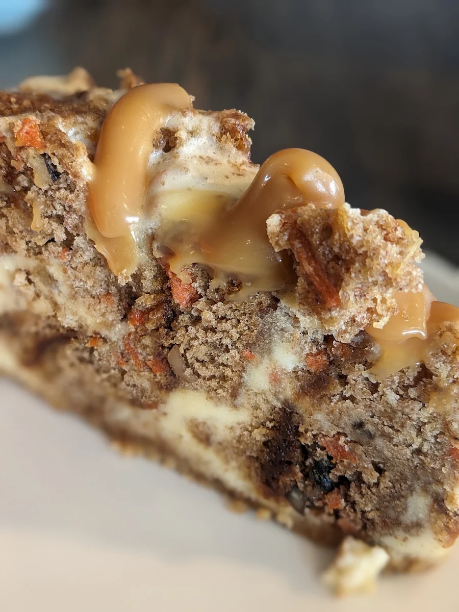 Carrot Caramel Cheesecake