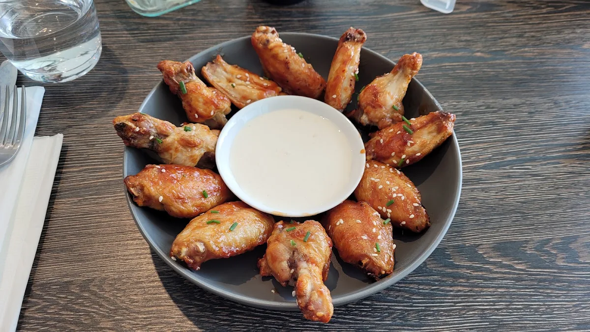 Whiskey BBQ Chicken Wings