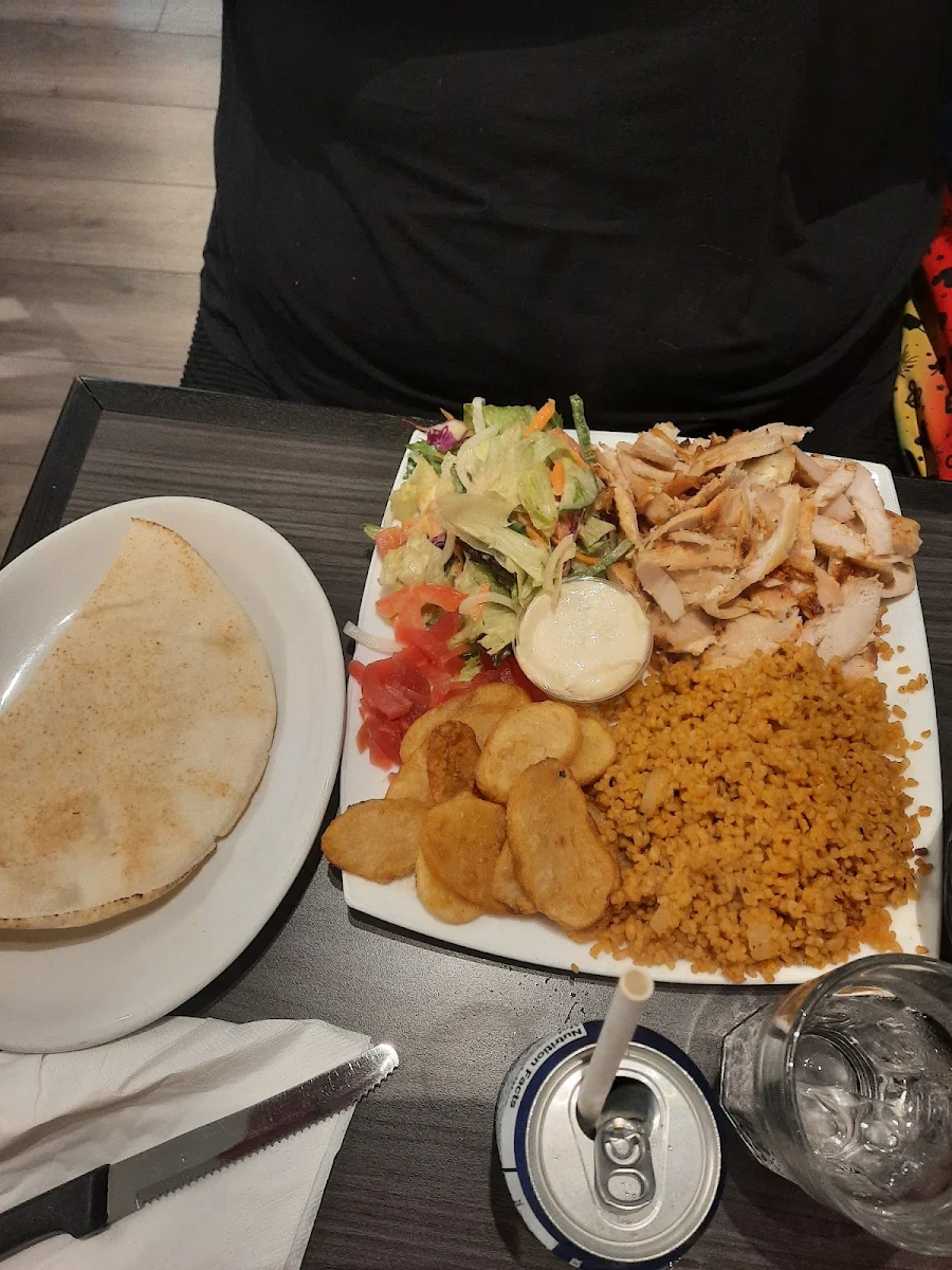 Assiette Shish Taouk