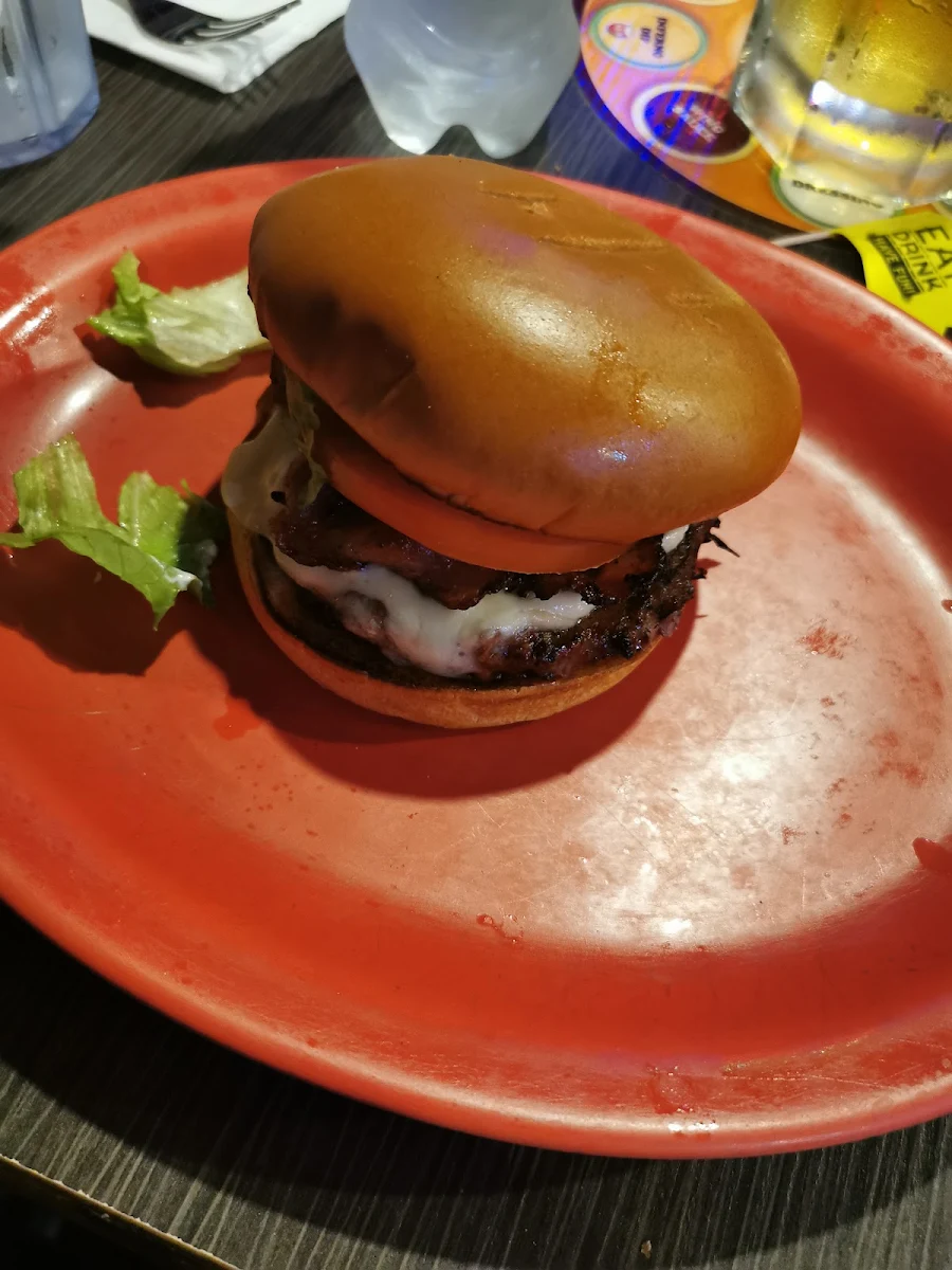 Mushrooms Swiss Burger