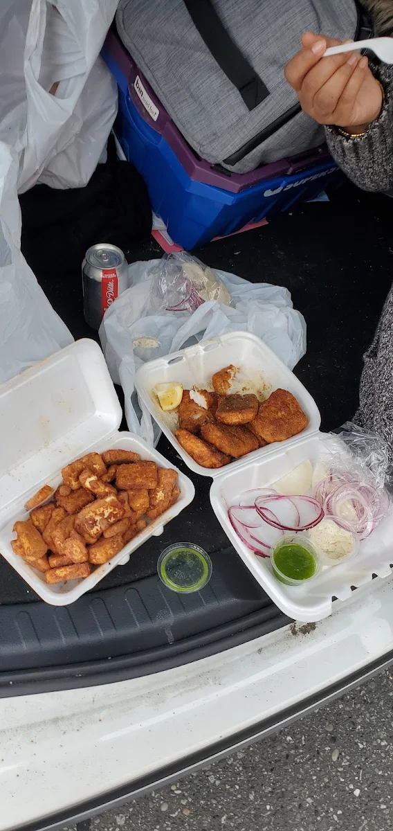 Paneer Pakora and Tawa Fish Fry