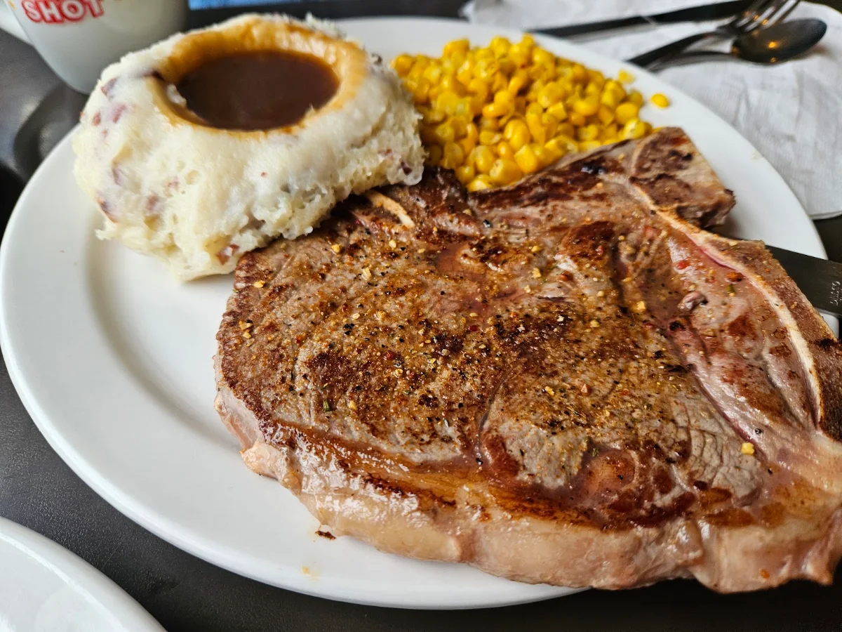 Bone Steak & Eggs