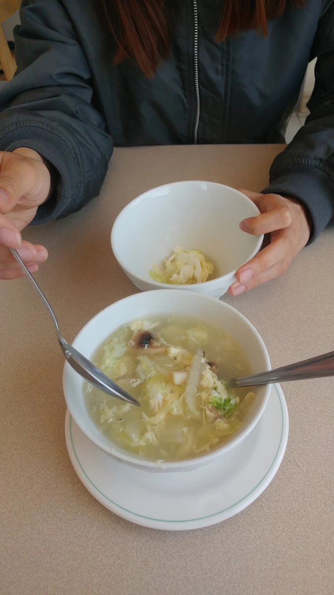 Mushroom Egg Drop Soup