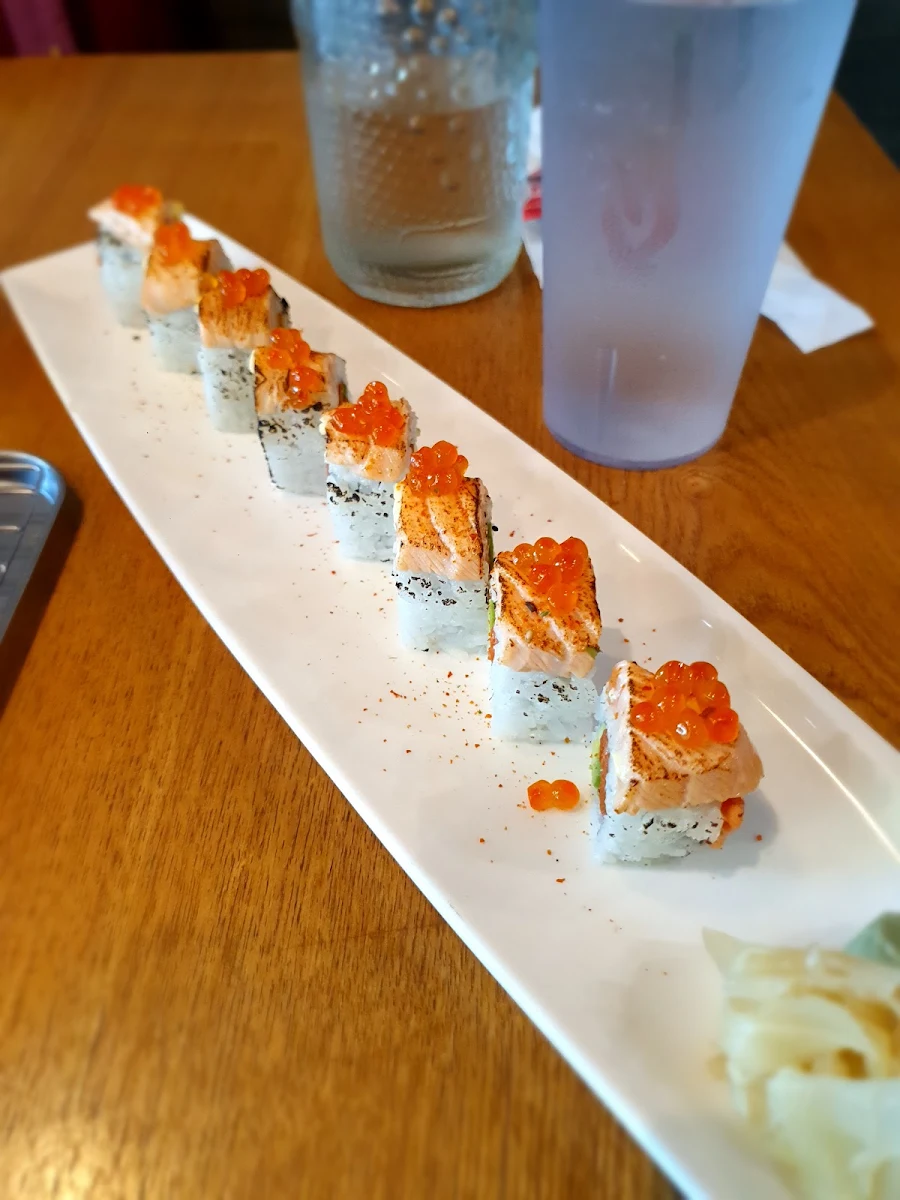 Angry Salmon Roll, Ki Isu Japanese Restaurant