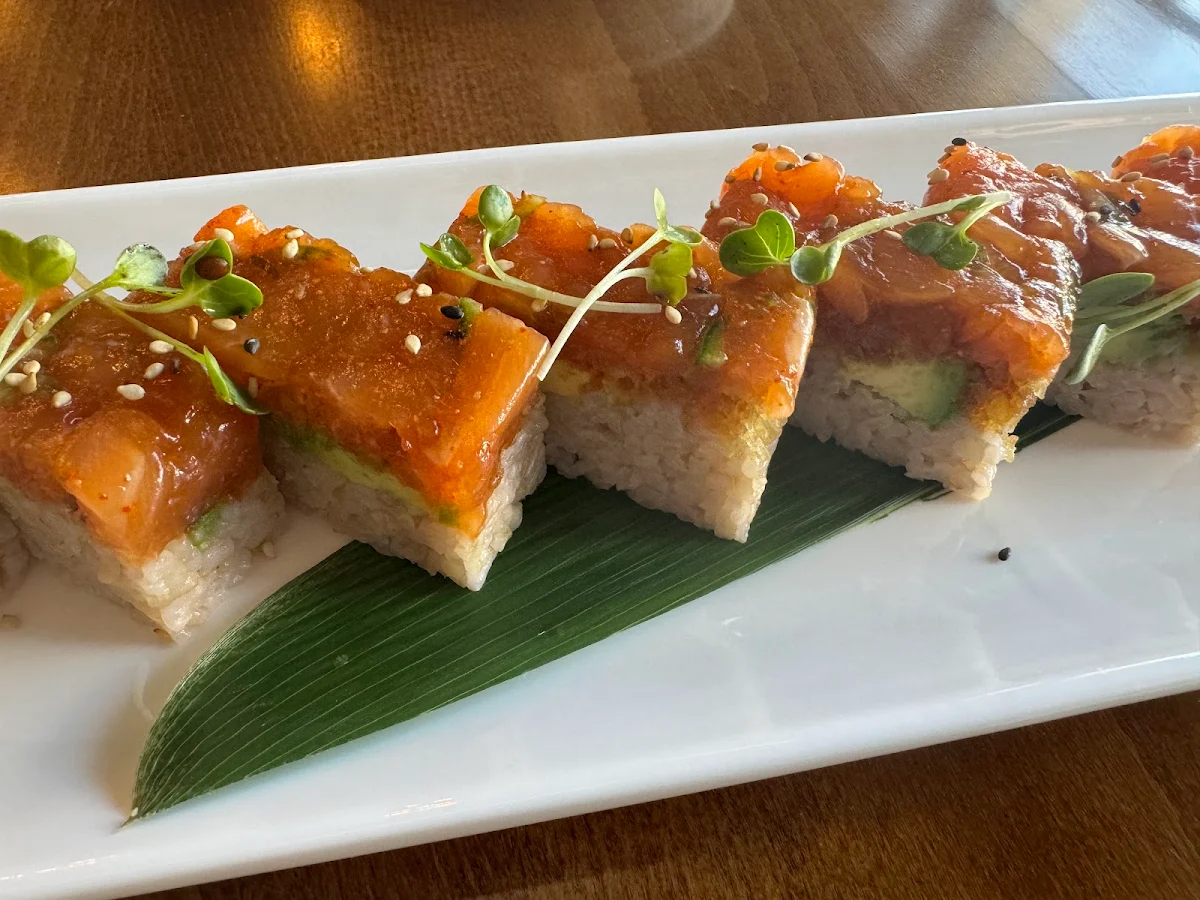 Salmon Oshi, Ki Isu Japanese Restaurant