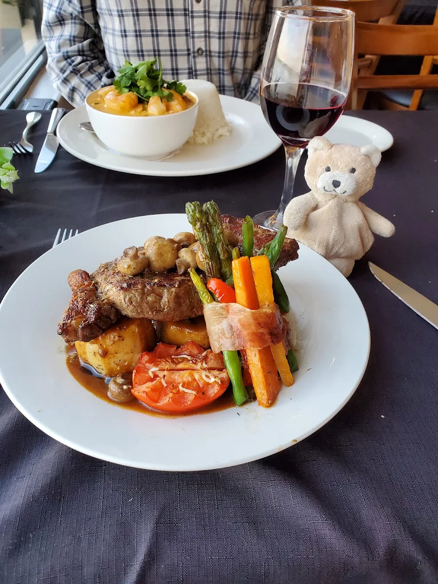New York Steak with Peppercorn