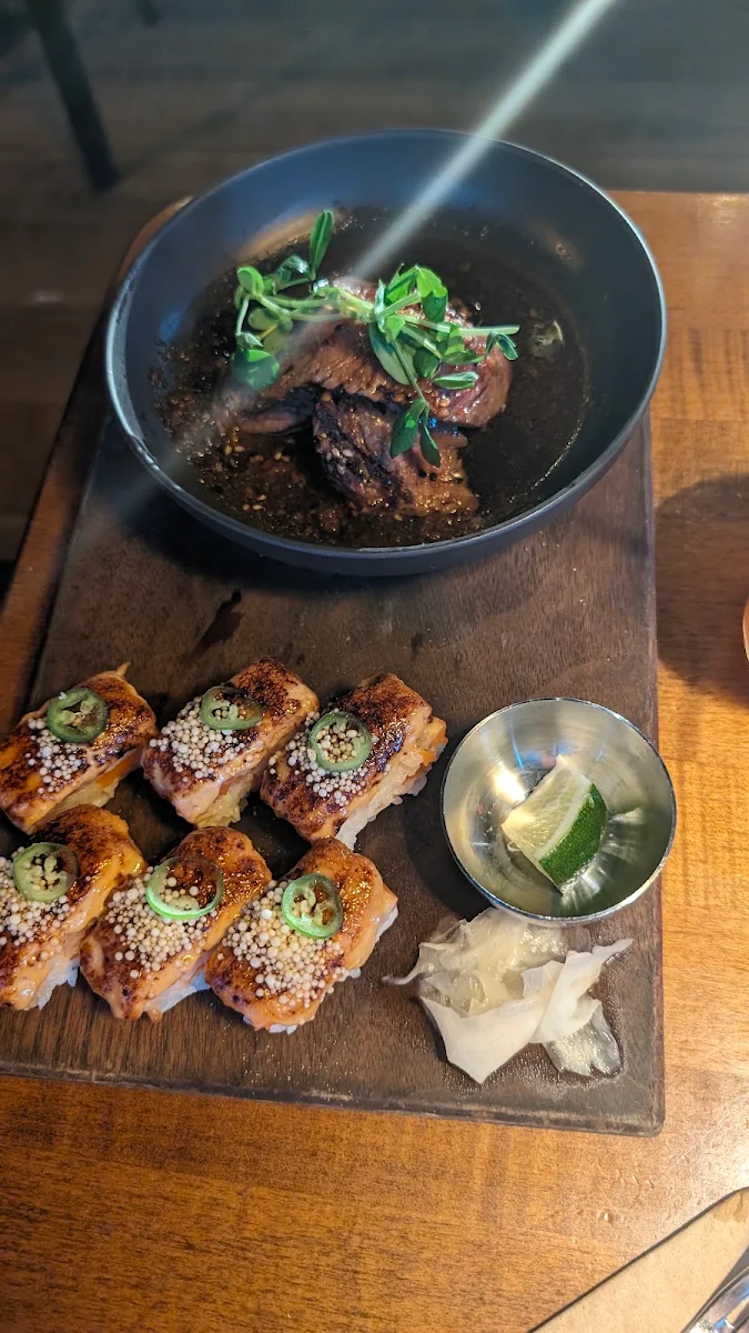 Steak and Sushi
