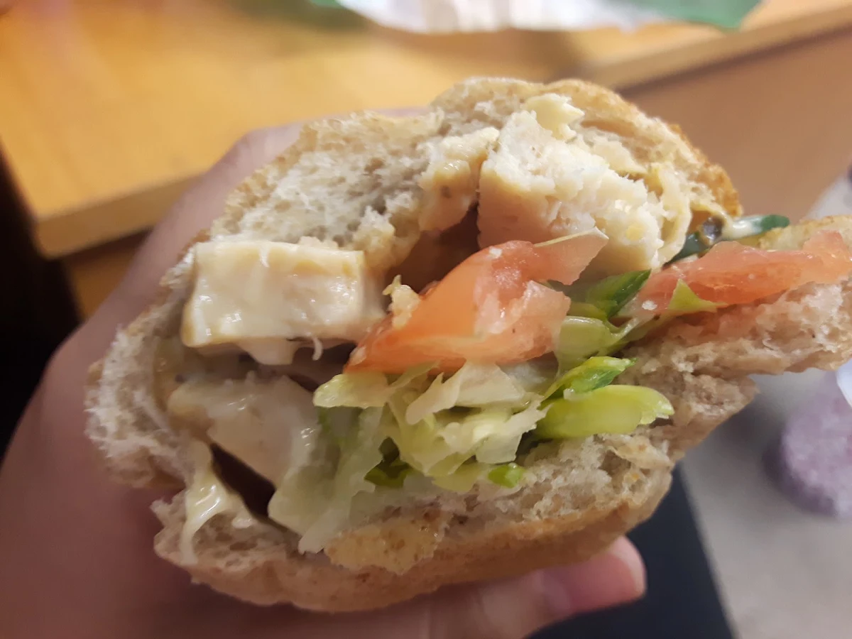Onion Teriyaki Chicken Sandwich