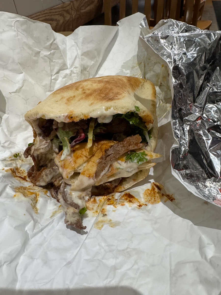 Beef Shawarma Wrap