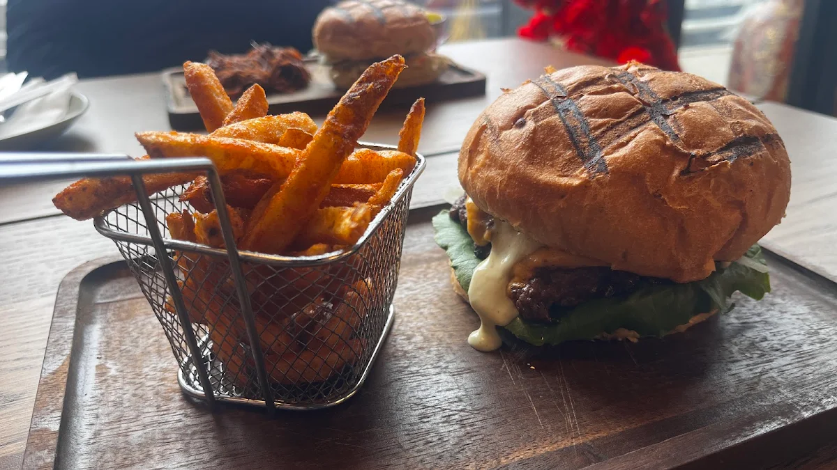Jerk Chicken Burger