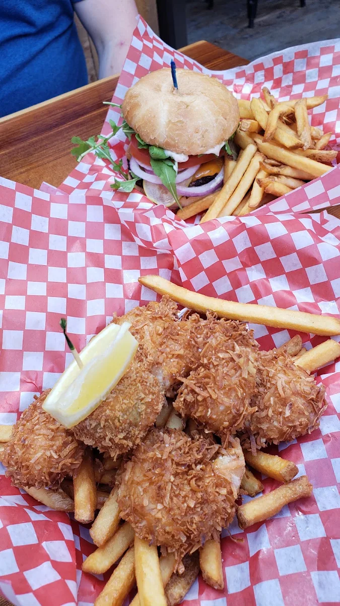 Coconut Shrimp Basket with Fries