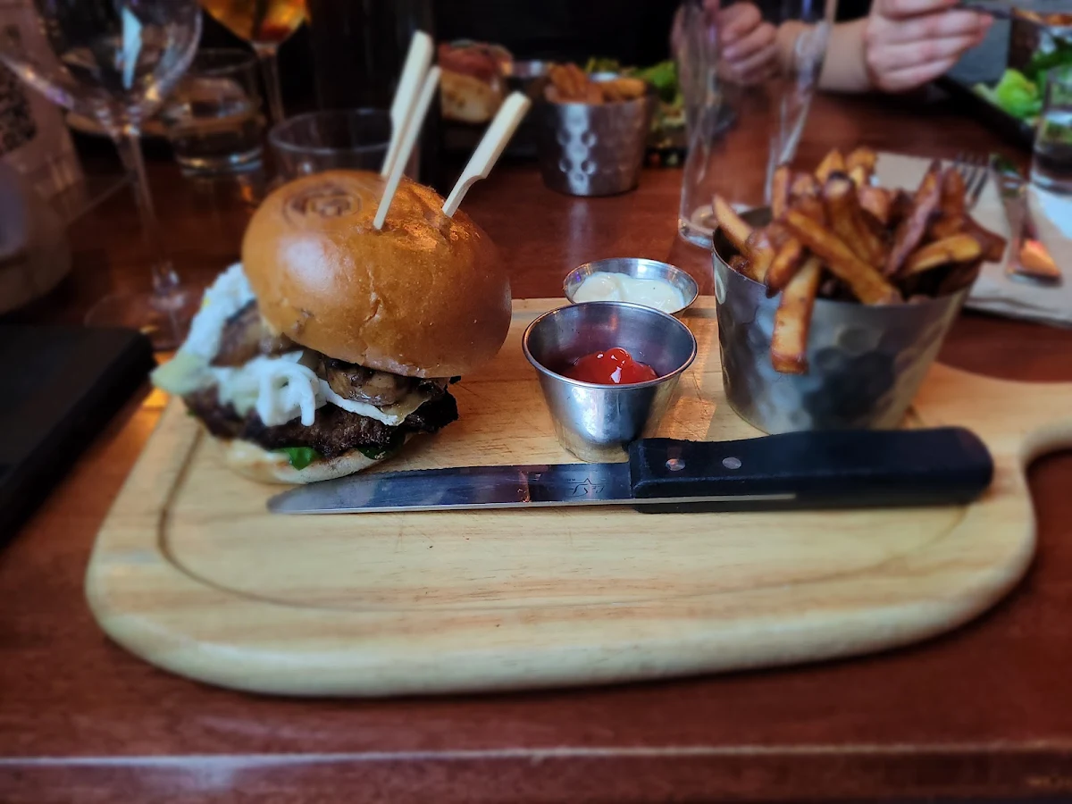 Burger Brie Et Champignons Impossible Bris & Mushroom Burger Impossible