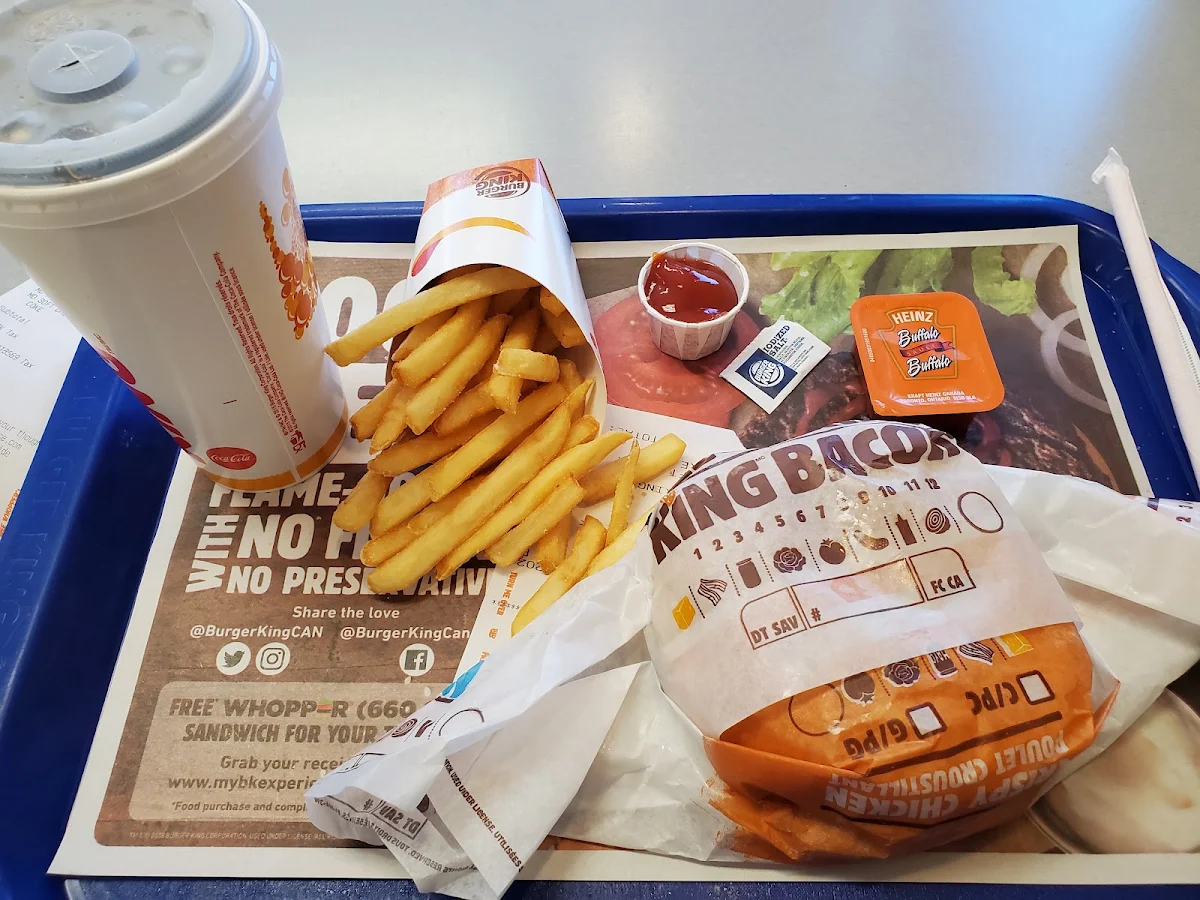 King Bacon Double Cheeseburger Combo