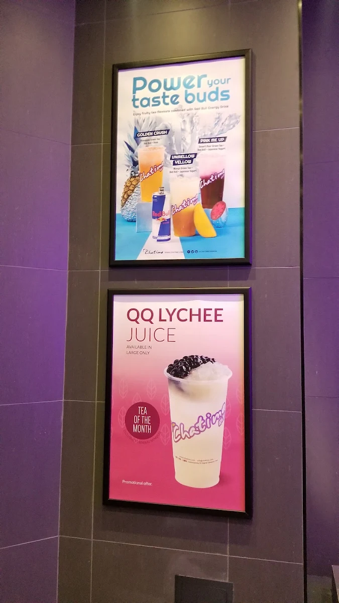 Menu, Chatime