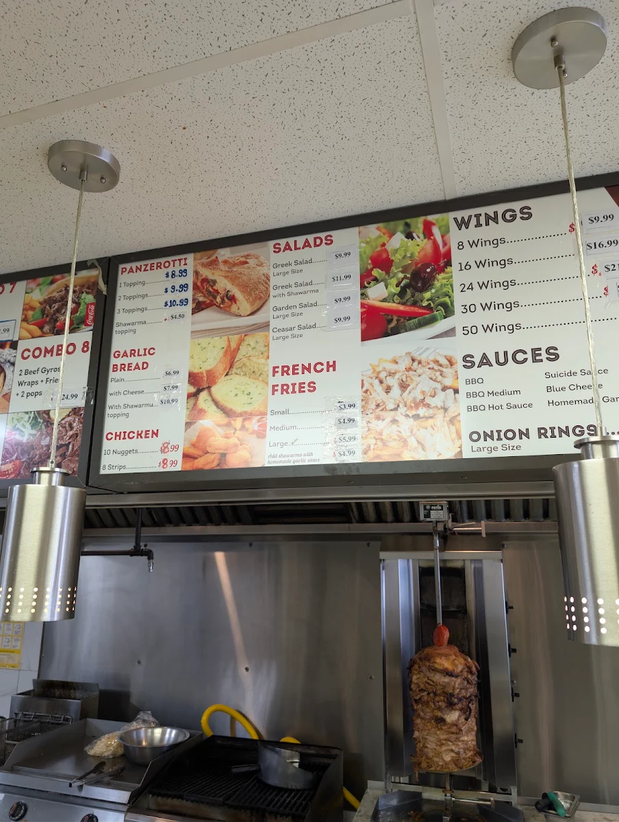 Menu, CHITO's Pizza and Mediterranean Restaurant