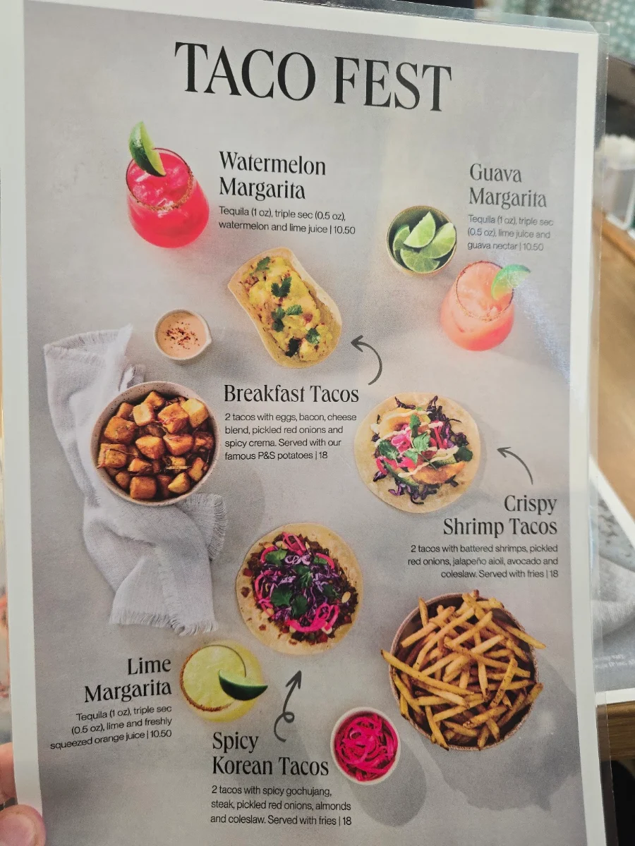 Menu, Pür & Simple