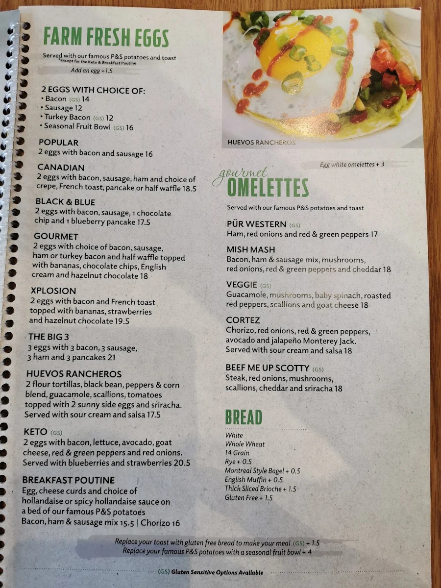 Menu, Pür & Simple