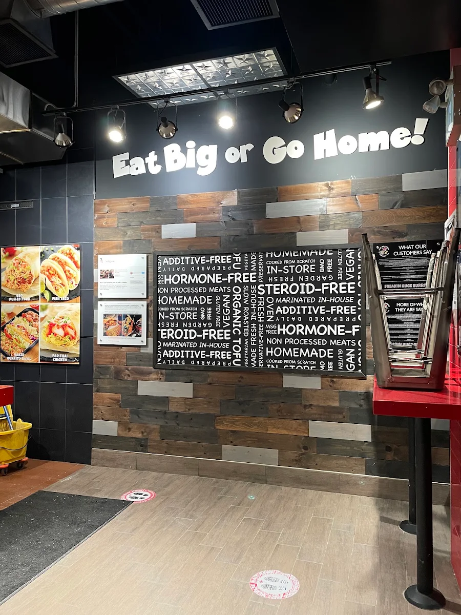Menu, Fat Bastard Burrito